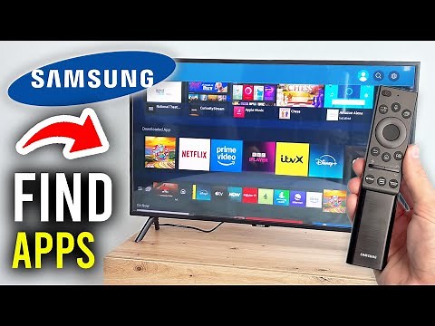 How To Find Apps On Samsung Smart TV - Step By Step