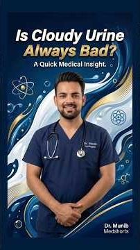 CLOUDY URINE — CAUSES, WARNING SIGNS & WHEN TO SEE A DOCTOR. #shorts #fyp #unfrez