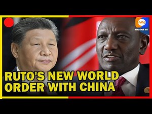 Ruto's Shocking statement in china!: A NEW WORLD ORDER! with China
