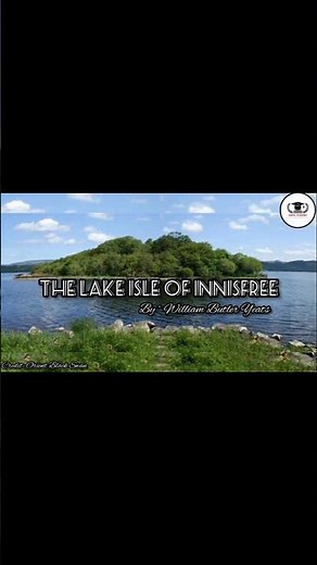 The Lake Isle of Innisfree || W.B. Yeats || Poem Animation || #poem #rahulacademy #shorts #animation