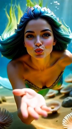 Mermaid Sketch Comes to Life 🧜‍♀️✨ #shorts #mermaid