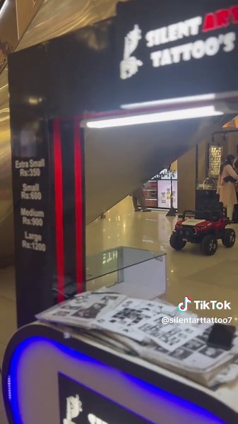 Temporary silent.art.tattoo on TikTok