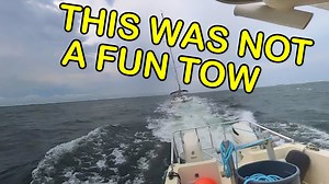 Stormy Sailing Adventure: 32ft Catalina Tackles Bridges and Rough Weather