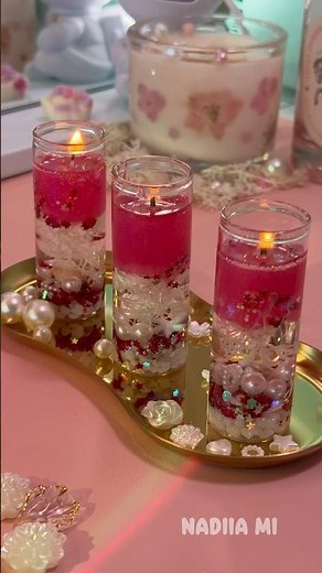 Aesthetic Water Candle with ASMR Sounds 🔥🌊