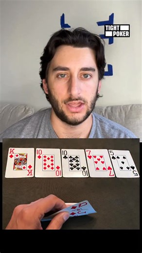 How to play straight draws #poker #pokernight | Tight Poker