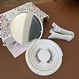 Ginani Magnetic Lashes,Magnetic Eyelashes with Applicator Natural Look,Ginani Magnet Eyelashes Kit,Reusable No Glue Needed Soft Lashes(Simple)