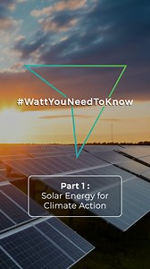 Every unit of solar energy that replaces a unit of fossil fuel power cuts emissions, saves water, and reduces our collective footprint. Clean energy is the only sustainable way forward. Because when progress is powered by the sun, the planet breathes easier. #WattYouNeedToKnow #GREWSolar #PoweringTheNext #SolarEnergy #CleanEnergy #GreenEnergy #RenewableEnergy #CarbonFootprint #Sustainability #IndiaKaApnaSolar | GREW Solar