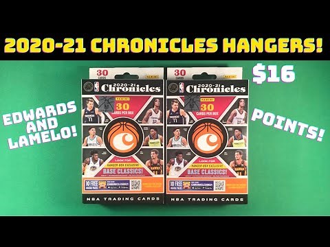 2020-21 Panini Chronicles Basketball Hanger Box Opening Review LAMELO, ANT & POINTS NEW Retail Cards