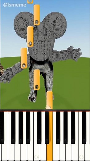 Zoonomaly - All Monsters Size ComparIson ‪@lsmeme‬ - Piano Tutorial