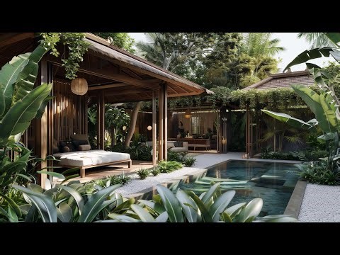 Tropical Serenity | Relaxing Balinese Villa Ambiance for Deep Peace