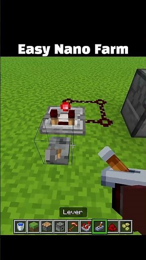 Easy Nano Farm #minecraft #minecrafttutorial #bulun