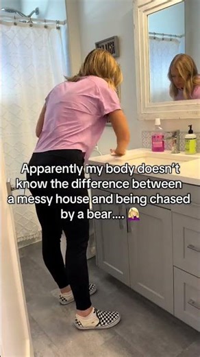 Any other mommas?! Like, the messy house anxiety is REAL!... #Shorts #katiesempowerherdigital