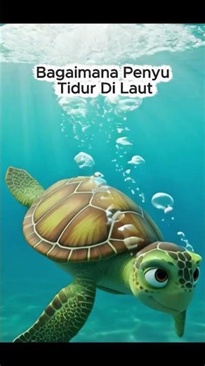bagaimana penyu tidur di laut ? #faktaunik #faktamenarik #fakta #faktadunia #faktahewan