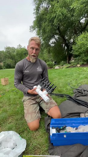 Here’s a tip when installing a series of ball valves 👍 #team #aquascape #protip #tip #pro #construction #install #helpful #ballvalve #waterfeature #fountain #pond #backyard #inspiration | Team Aquascape