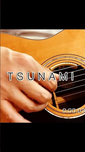 サザンオールスターズ／TSUNAMI(ソロギター弾いてみた🎸) 2021.8.16. #fingerstyle #ソロギター #tsunami #サザンオールスターズ