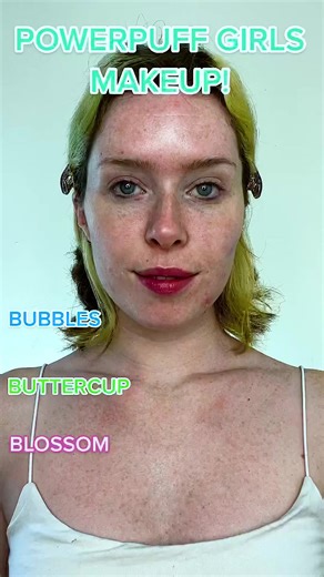 3.5K views · 86 reactions | Buttercup Powerpuff Girls Makeup Series What Do You Want To See Next | Holly Murray Makeup 2.0 | Facebook