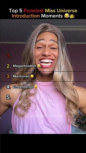 Top 5 Funniest Miss Universe Introduction Moments (Beauty Queens Goofing Around!) 😂👑