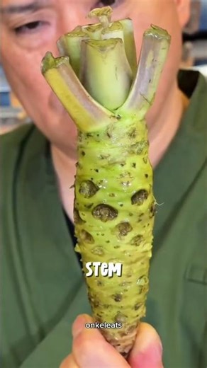 This Is How Real Wasabi Is Prepared. #shorts