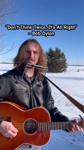 #bobdylan #folkmusic #acousticguitar #snow #winter #nature #guitar #guitarist #60smusic #acoustic