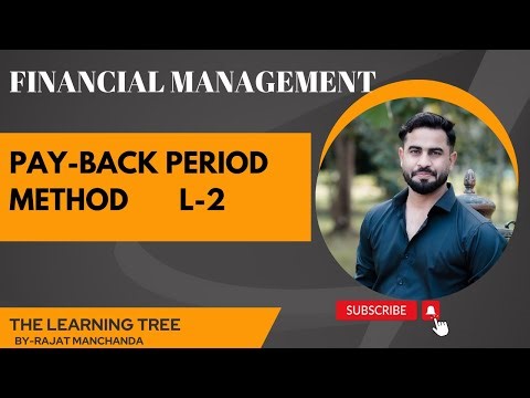 Payback Period Method | Capital Budgeting | Financial Management