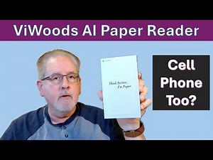 ViWoods 6.13" AI Paper Reader: IT'S A PHONE!!!