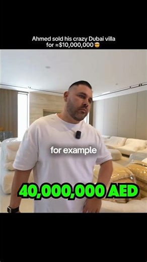AHMED SOLD HIS VILLA FOR $10,000,000😱💸