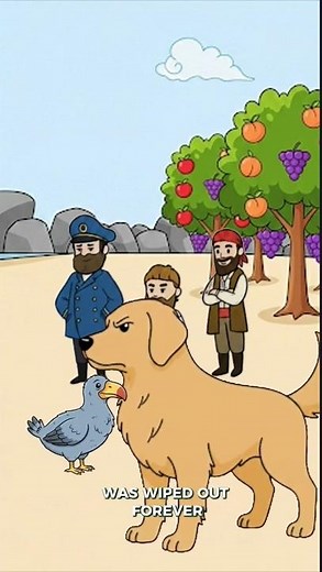 The Rise and Fall of the Dodo 🦤 (True Story) #dodo #birds #facts