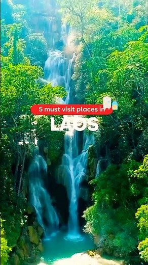 5 Must Visit Places in Laos 🇱🇦 #travel #laos