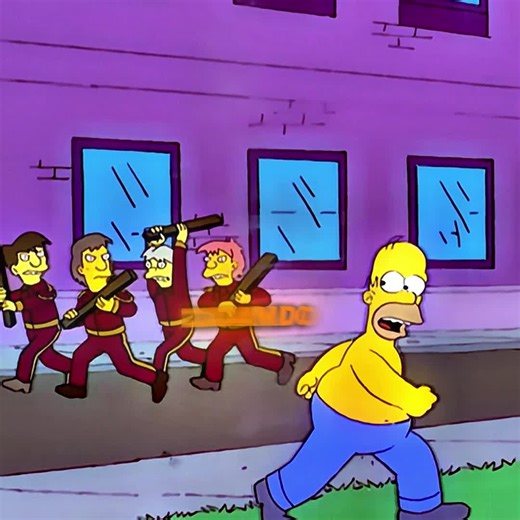 Cuando Homero pierde la voz.#simpsons