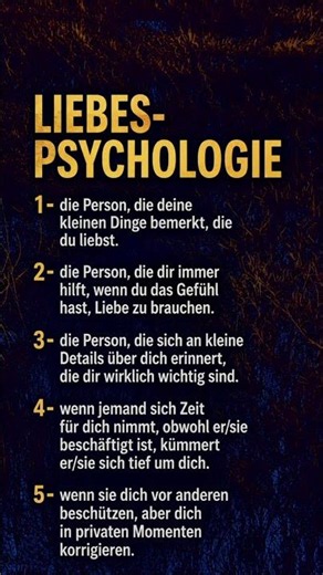 5 psychologische Zeichen, dass dich jemand WIRKLICH liebt! #psychologie #liebe