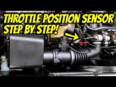 How To Change A BMW E34 540i Throttle Position Sensor