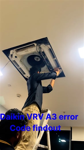 Hussain Ahmed on Instagram: "#mine#vlog Daikin VRV A3 error code find out#instagram#reelsinstagram #viralvideos"