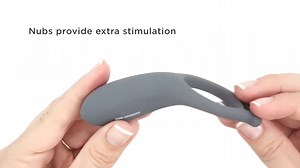 Watch Doc Johnson Optimale Rechargeable Vibrating C-Ring on Amazon Live