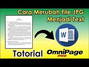 cara merubah file jpg menjadi text