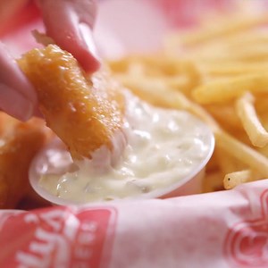 2.9K views · 48 reactions | Happy #FishFriday! The Fish & Chips, or Fish Sandwich basket is still here for a limited time. Take some home today! #freddysdrivethru | Freddy's Frozen Custard & Steakburgers | Facebook