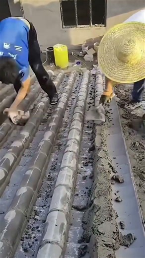 Metal roof installation process fast strong finish #shorts #roof #construction