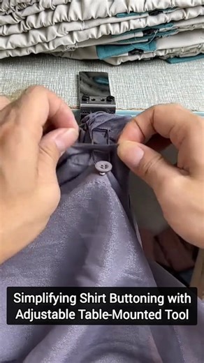 Luxury ✨ AI 🤖 Cars 🚗 on Instagram: "An adjustable table-mounted buttoning tool is a specialized device designed to streamline the process of buttoning garments, such as shirts, by securely holding the fabric and aligning buttons with their corresponding buttonholes. Typically mounted on a table or flat surface, the tool features adjustable components to accommodate various garment sizes and button types, ensuring precise and efficient buttoning. Ideal for individuals with limited dexterity or 