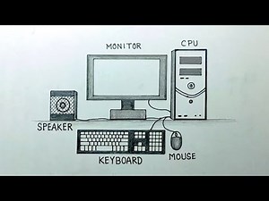 Very easy desktop computer drawing for beginners