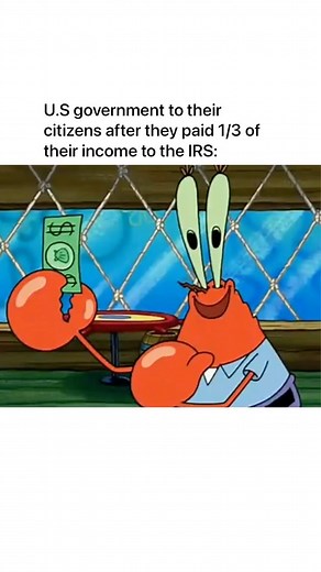 Sir Memesalot on Instagram: "Yay for tax season 🙃 . . . #spongebob #irs #taxes #taxseason #spongebobmeme"