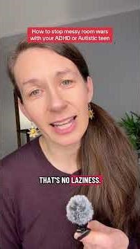 How many executive function skill adhd teenager needs to clean their room