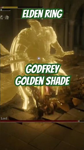 Godfrey Golden Shade Boss Fight – Elden Ring NG++ | Elden Lord Showcase