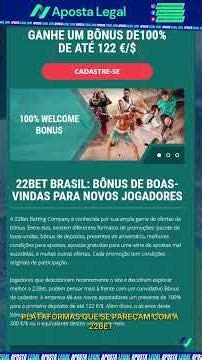 A 22Bet é Legalizada no Brasil? 🤔 Essa bet paga? Vale a pena apostar?