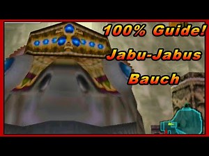 100% Inside Jabu Jabu's Belly Full Walkthrough - Legend of Zelda: Ocarina of Time
