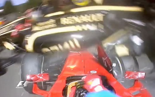 F1严重事故车载集锦，含很多名场面