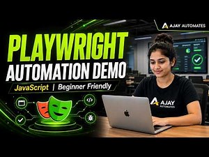 🟢 Playwright Automation Demo with JavaScript | Beginner Friendly | Real-Time Project Demo | 2026