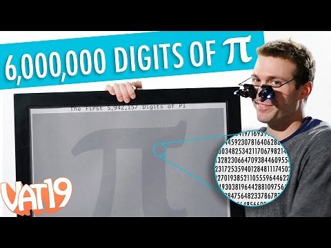Six Million Digits of Pi