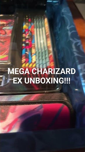 mega charizard un boxing!!! #pokemon #pokemoncards #bigguy #pokemontcg
