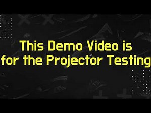 DisplayAI(RC) Projector Testing #3 Voice Control+Video Quality Check