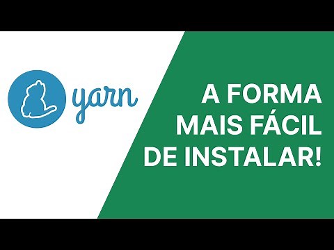 Como instalar o Yarn? (Vídeo para iniciantes)