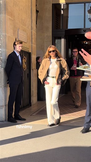 Bella Hadid Stuns in Paris Today